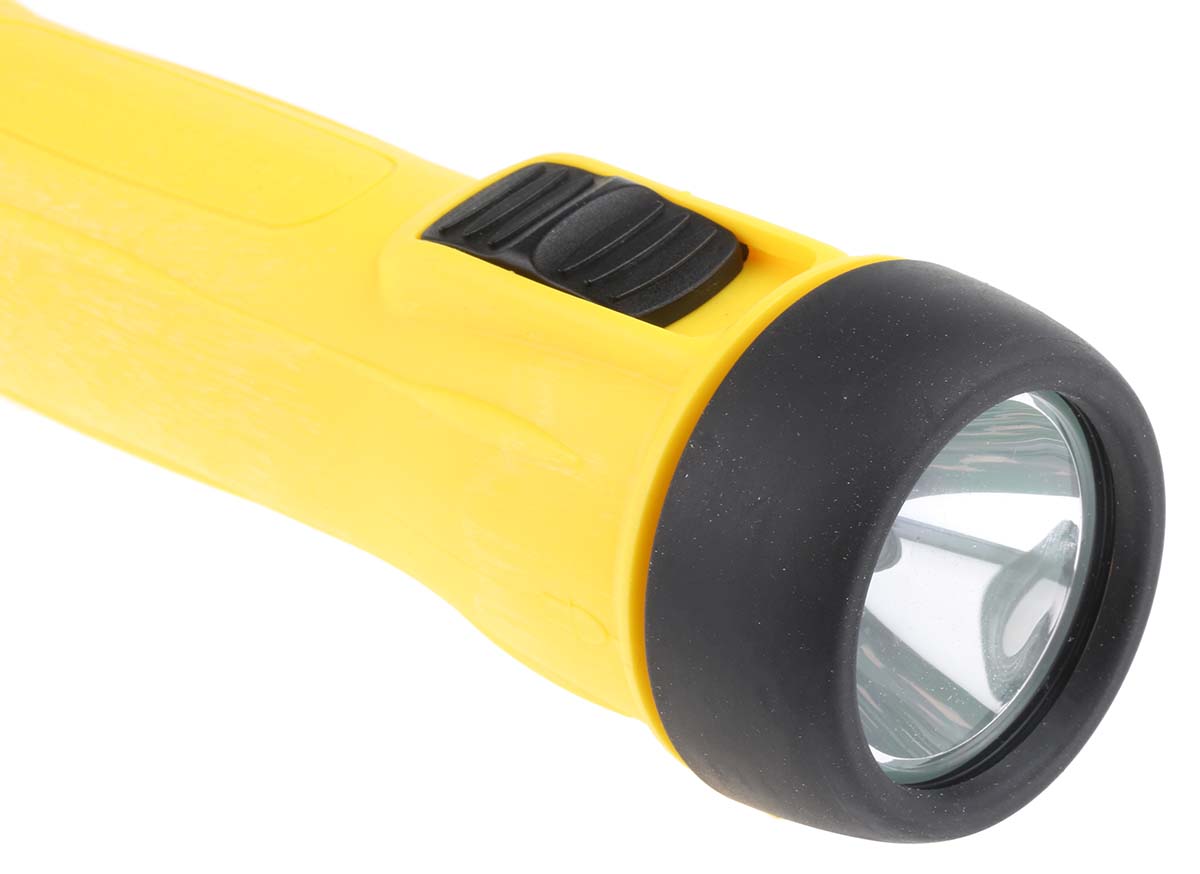 Wolf Safety ATEX, IECEx Xenon Torch Yellow 11.4 lm, 200 mm
