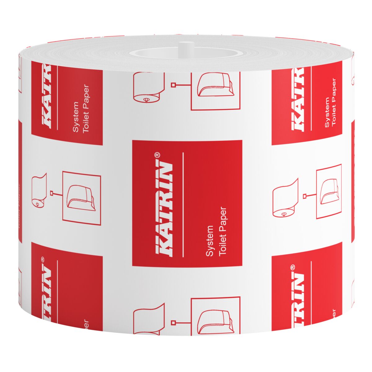 Katrin 36 Packs of rolls of 800 Sheets Toilet Roll, 2 ply