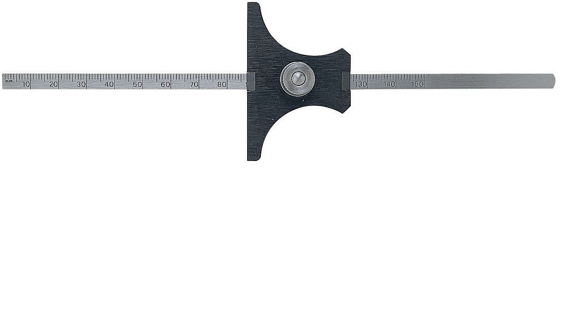Moore & Wright 43M 150mm Metric Depth Gauge, With UKAS Calibration