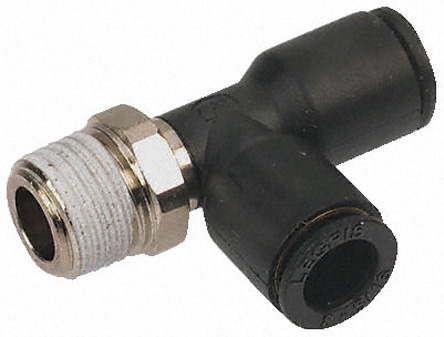 Legris LF3000 Series Tee Threaded Adaptor, Push In 16 mm to Push In 16 mm, Threaded-to-Tube Connection Style