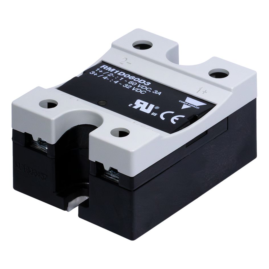 Carlo Gavazzi RM1D Series Solid State Relay, 3 A Load, Panel Mount, 60 V ac/dc Load, 32 V ac/dc Control