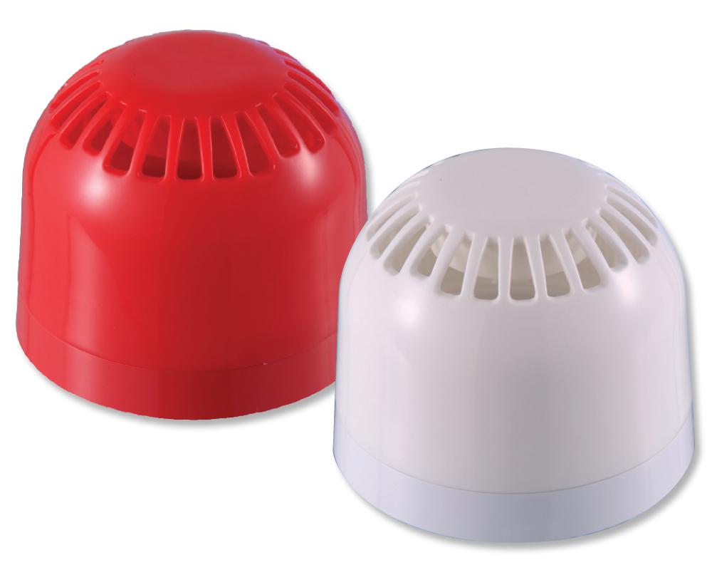Klaxon IP21, IP65 Rated White Lens for use with Sonos Sounder 9 → 60 V