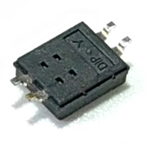 RS PRO 2 Way Surface Mount DIP & SIP Switch SPST