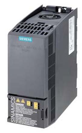 Siemens Inverter Drive, 1.5 kW, 3 Phase, 400 V ac, 6 A, 7.4 A, SINAMICS G120C Series