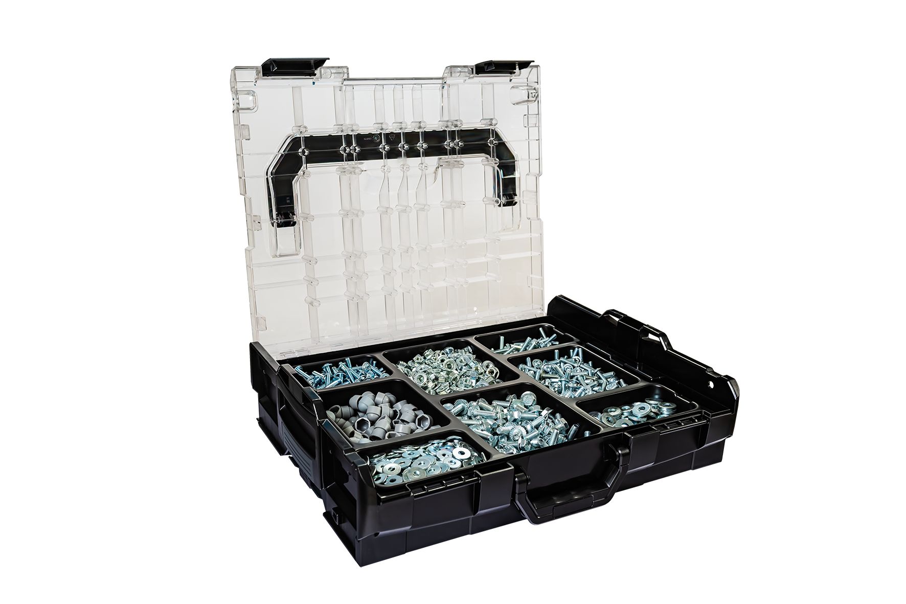 BS SYSTEMS Insert Tray for L-BOXX 102, L-BOXX 102 Lid Transparent