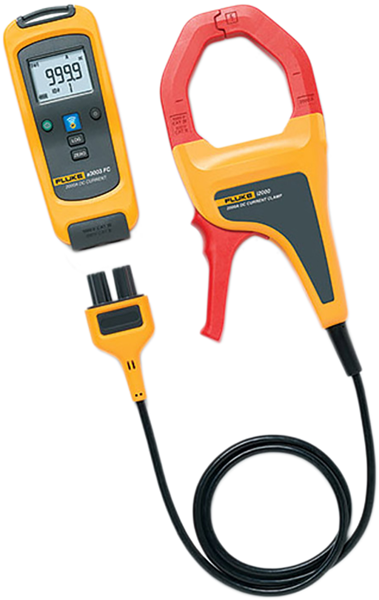 Fluke A3003FC Clamp Meter Wireless, 2000A dc CAT III 1000V With UKAS Calibration