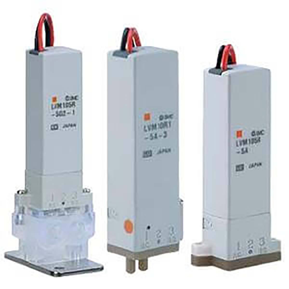 SMC Solenoid Valve LVM10R1-6B-1-Q, 2 Port, NC, 12 V 2/3 in, 1/8 in