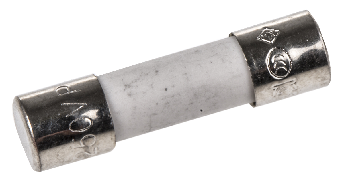 Littelfuse 1A F Ceramic Cartridge Fuse, 5 x 20mm