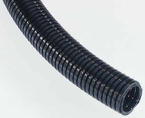 HellermannTyton Flexible Conduit, 17mm Nominal Diameter, Plastic, Black