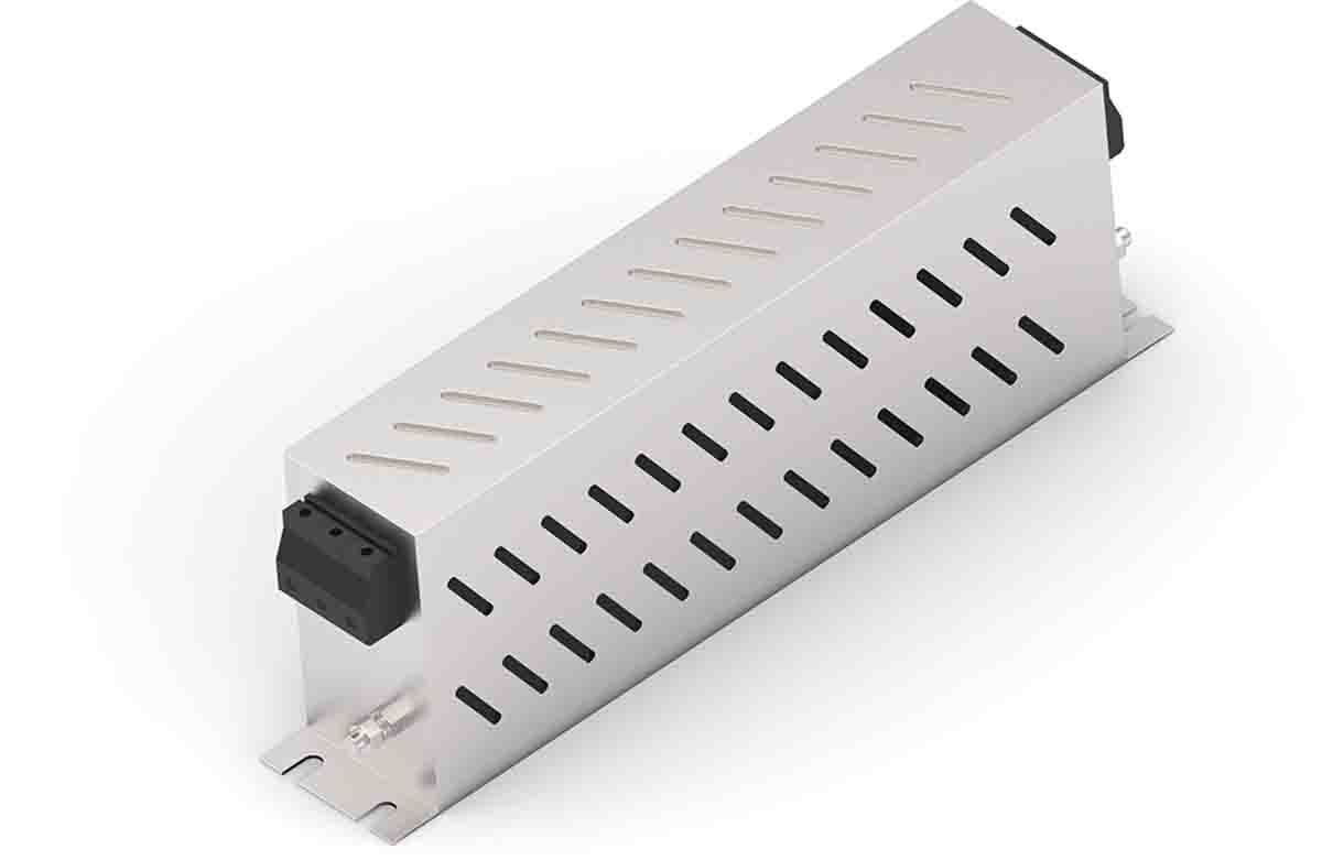 TE Connectivity, KEM-BS 16A 440 V ac 50 → 60Hz, Chassis Mount EMI Filter, Terminal Block 3 Phase