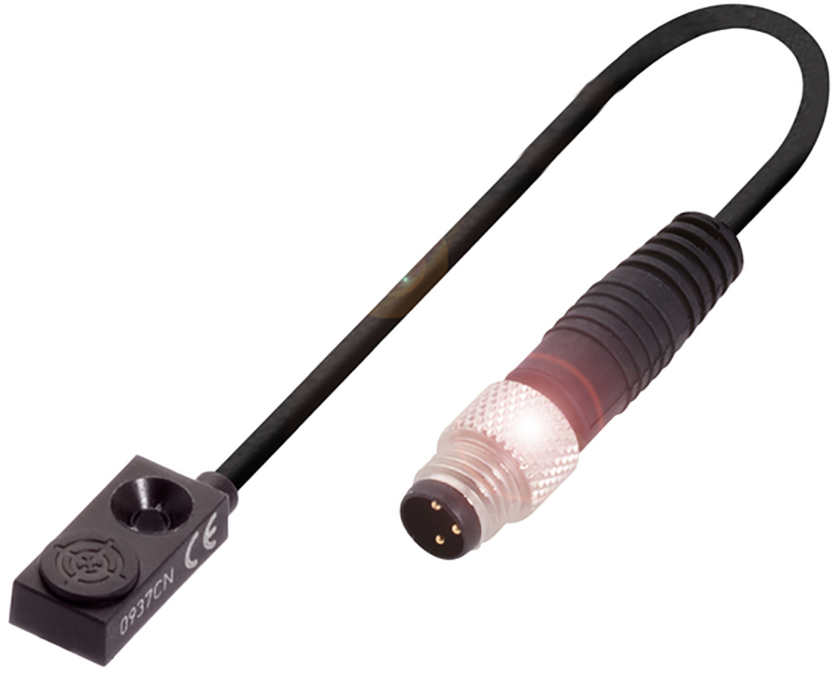 BALLUFF Inductive Block Proximity Sensor, 1.5 mm Detection, PNP NO, 10 → 30 V dc