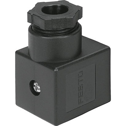 Festo Solenoid Valve DIN Plug Connector for use with Solenoid Valve
