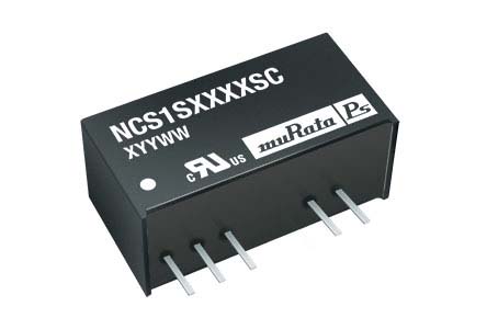 Murata Power Solutions NCS1 DC-DC Converter, 3.3V dc/ 300mA Output, 9 → 36 V dc Input, 1W, Through Hole, +105°C
