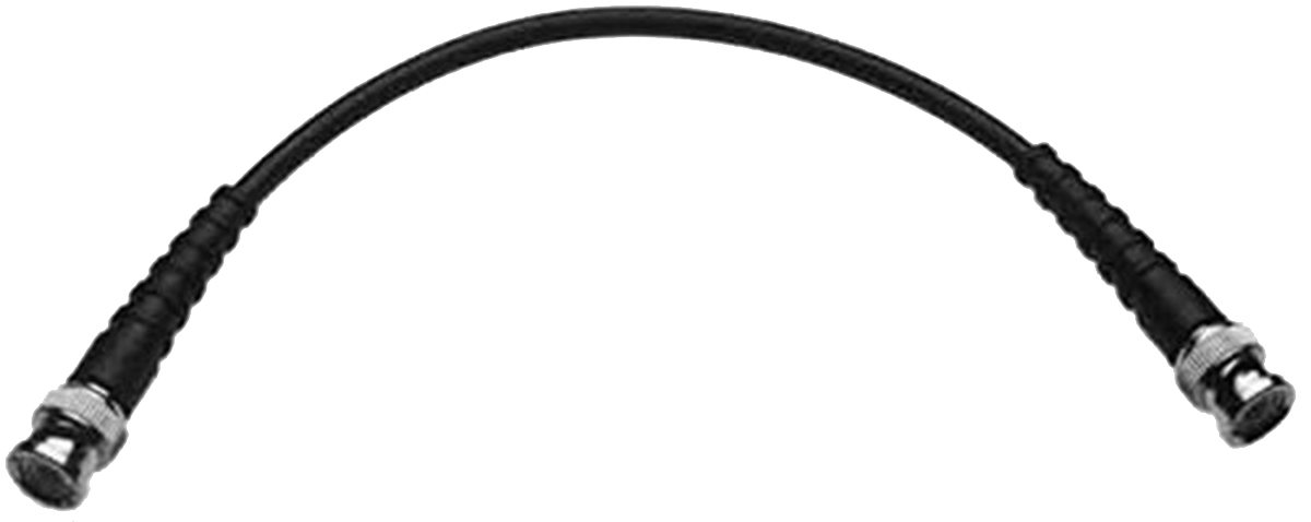 Telegartner Cable Assembly: Both Sides BNC Plug Series, 500 mm, RG58C/U Coaxial, Terminated 50 Ω