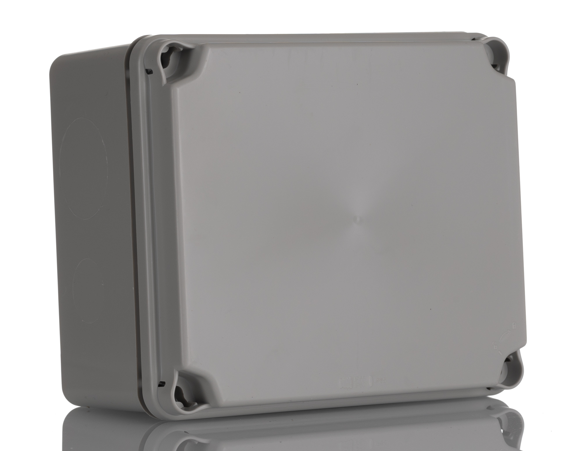 HellermannTyton EL Series Grey Polystyrene Junction Box, IP67, 155 x 179 x 100mm