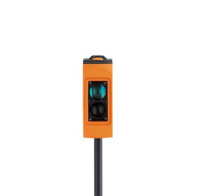 ifm electronic Diffuse Reflection Photoelectric Sensor, Rectangular Sensor, 2 → 200 mm Detection Range