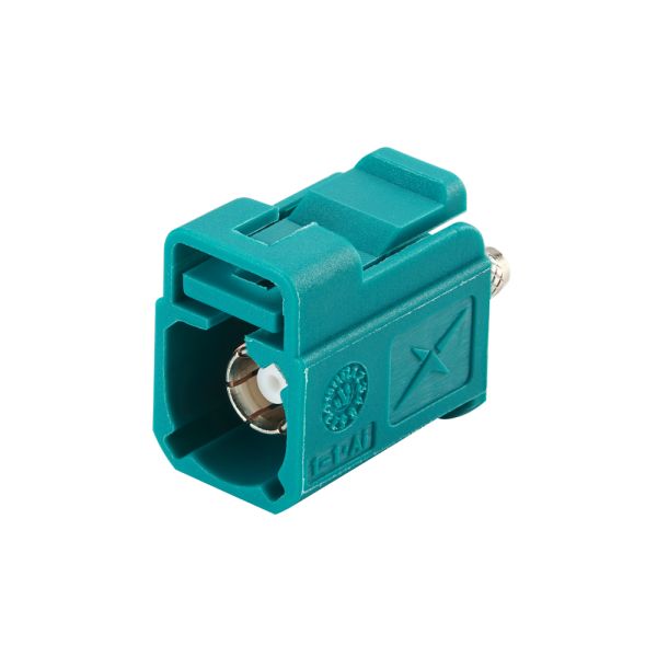 Taoglas FAKRA Gen 2 Series, Jack Cable Mount SMB Connector, Cable Termination, Straight Body