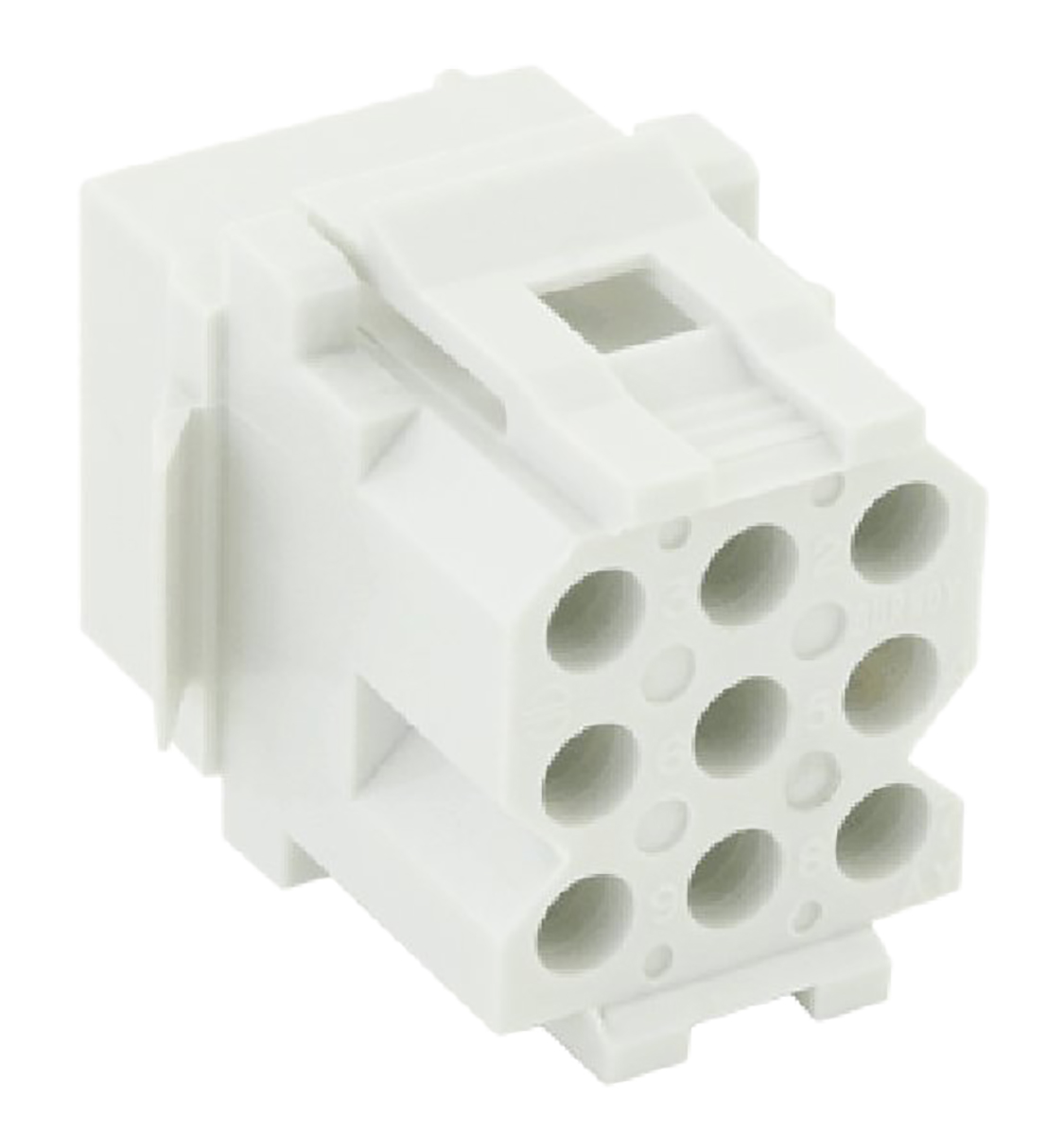 Souriau Sunbank by Eaton, SMS Female Connector Housing, 9 Way, 3 Row