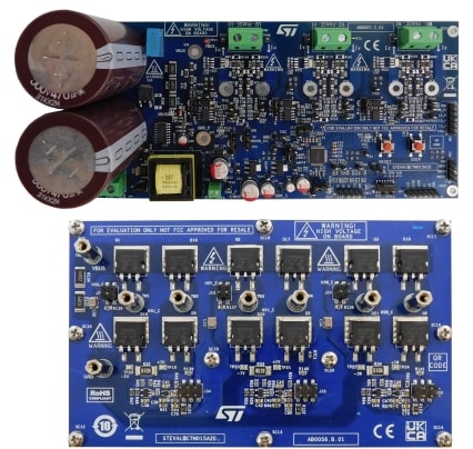 STMicroelectronics STEVAL-CTM015V1, 3 Phase Motor Evaluation Board 30 A, TO-263
