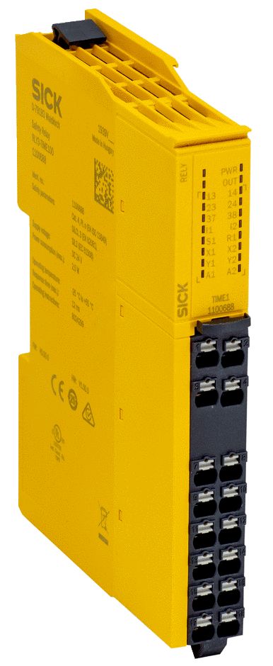 SICK ReLy RLY3 6 Auxiliary Contacts Safety Relay 24V dc, Dual-Channel 2 Safety Contacts