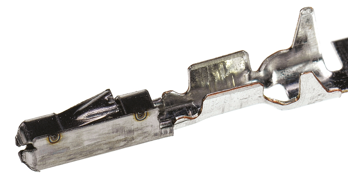 TE Connectivity Micro Power Quadlock Series Female Crimp Terminal