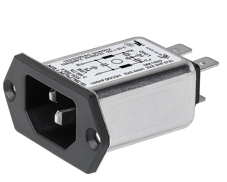 Schurter Filtered IEC Connector 3-101-142