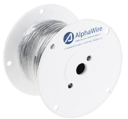 Alpha Wire Alpha Essentials Data & Bus Cable Series Data Cable, 2 Pairs, 4 Cores, 1.65 mm², Screened, 15 AWG, 30m,