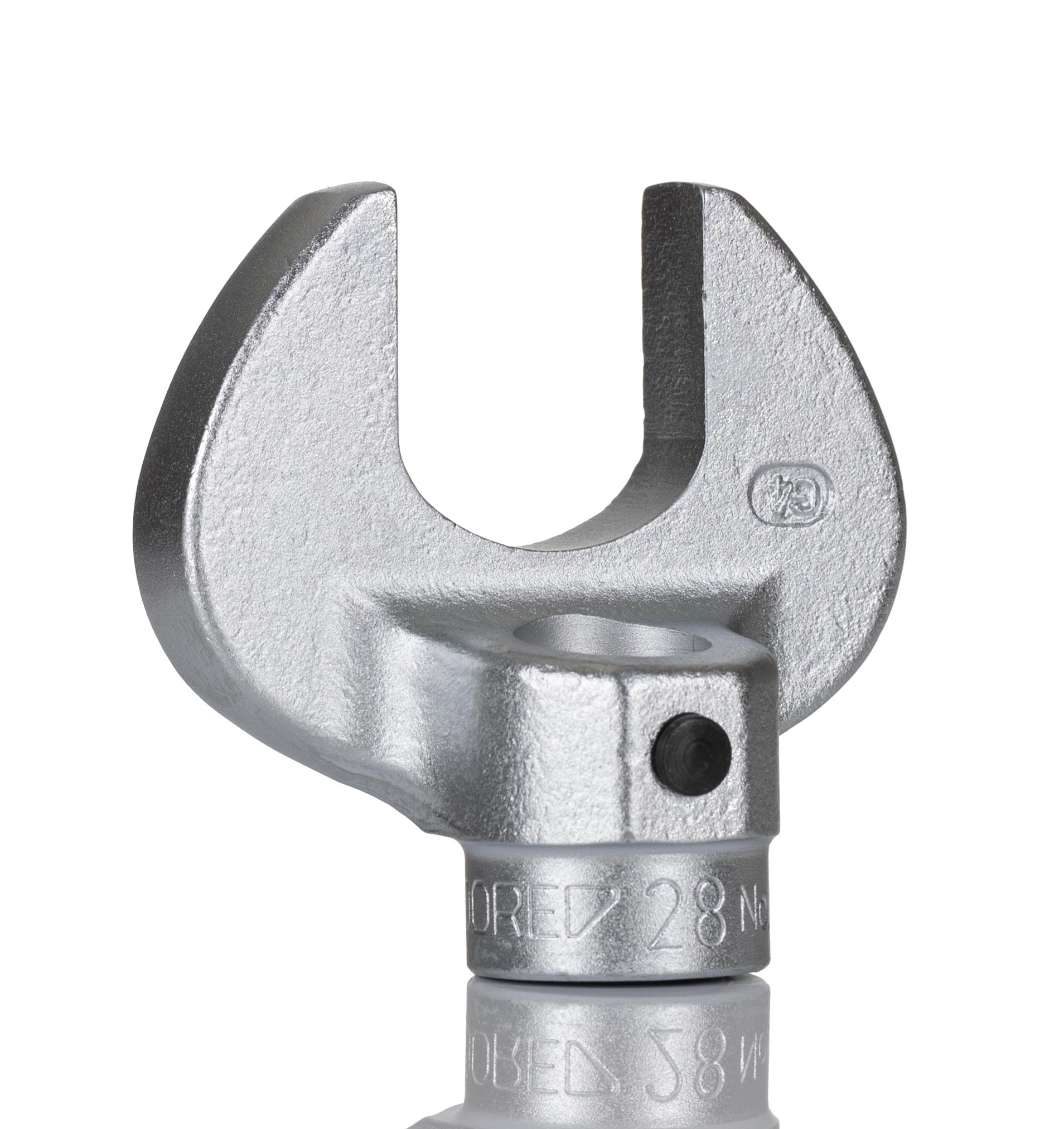 Gedore 8791 Series Hexagon Spanner Head, 28 mm, Chrome Finish