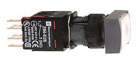 Schneider Electric Harmony XB6 Series Illuminated Push Button, Panel Mount, 16mm Cutout, IP65