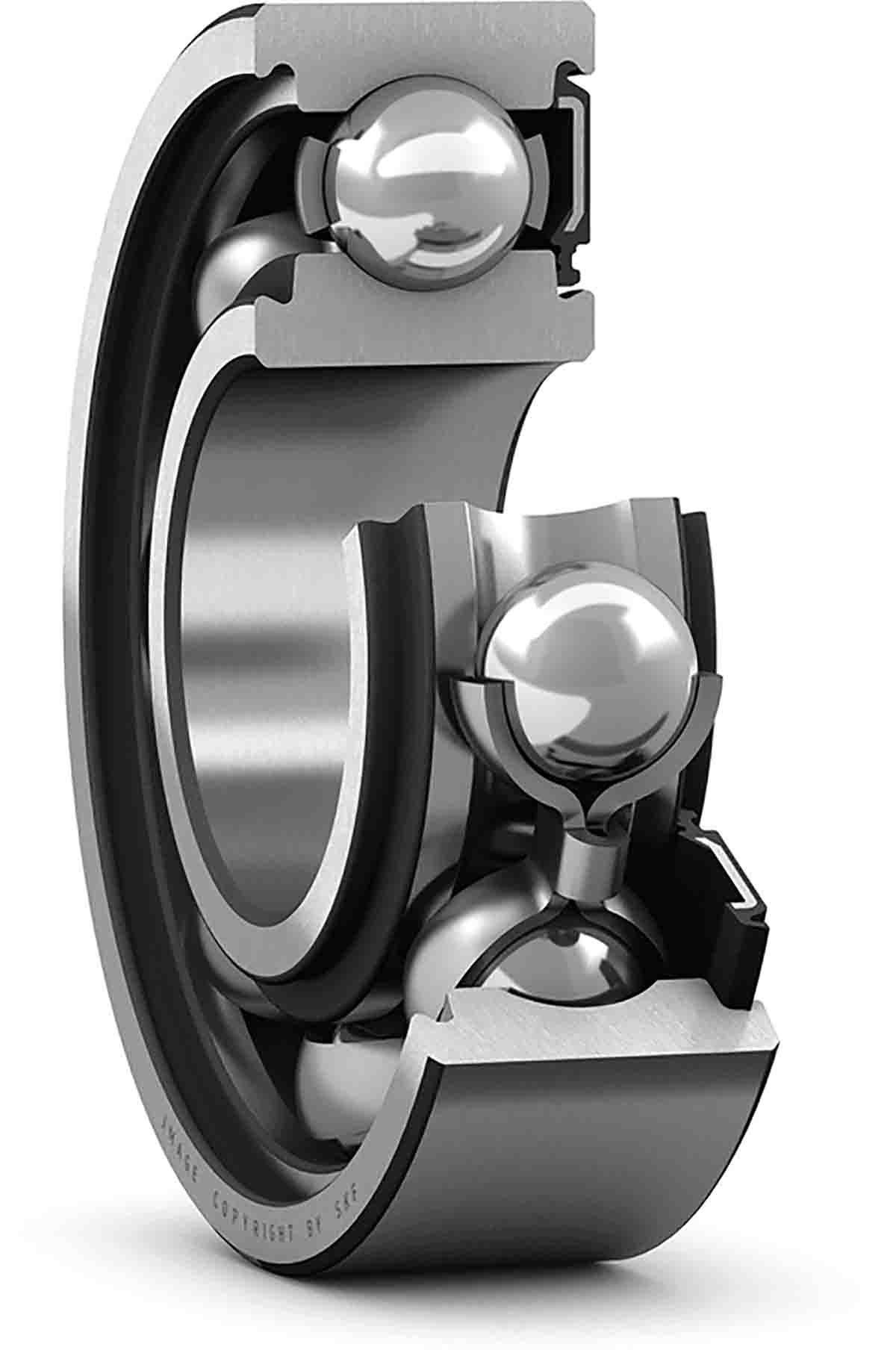 SKF 626-RSH 1 Row Ball Bearing - 6 mm ID, 19 mm OD
