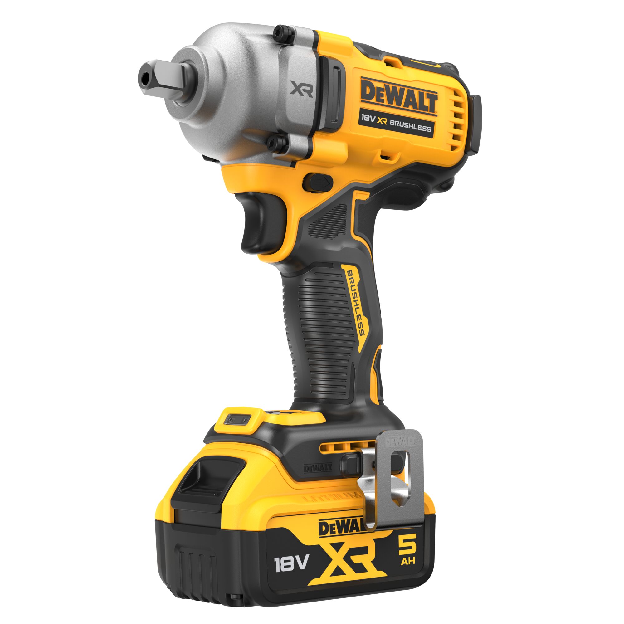 DeWALT 1/2 in 18V, 5Ah Impact Wrench Type G - British 3-Pin