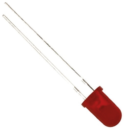 ROHM2 V Red LED 5mm Through Hole, SLR-56VC3F