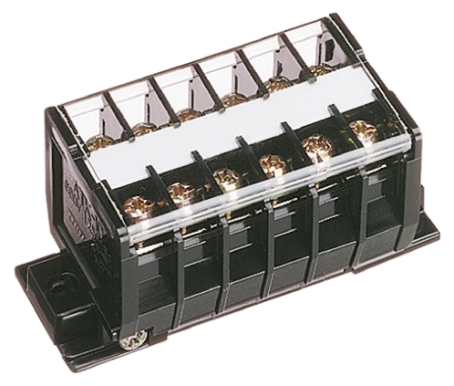 Toyogiken Barrier Strip, 8mm Pitch, 20A, 600 V, Screw Down Termination