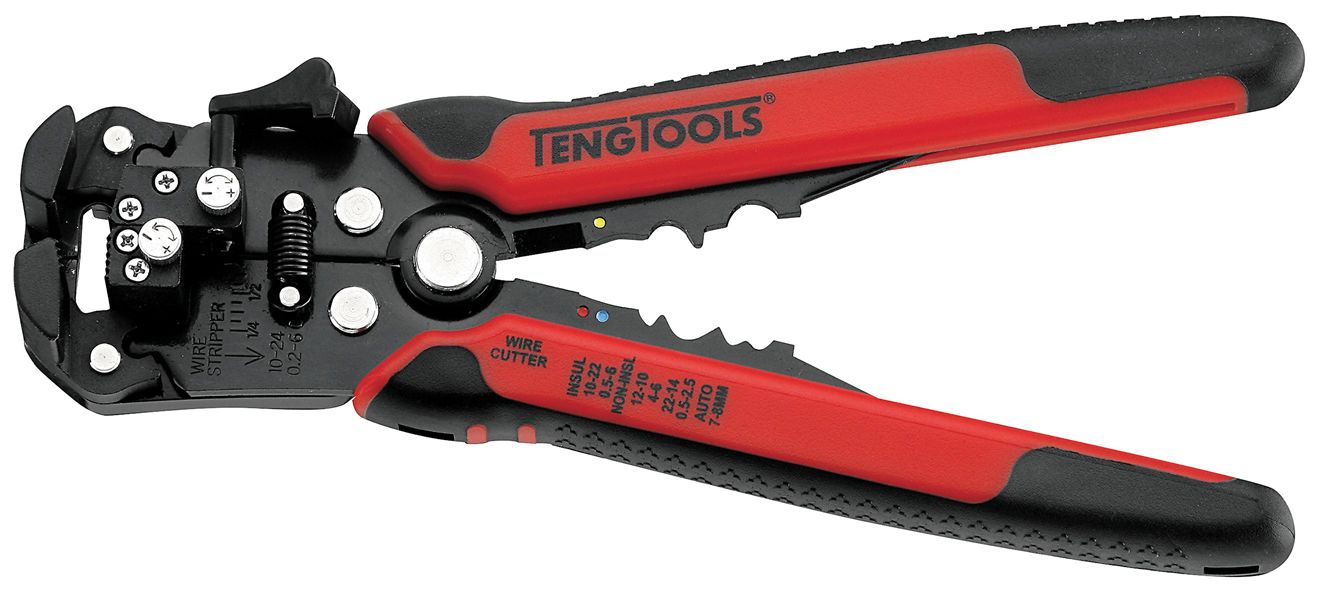 Teng Tools Ratcheting Wire Stripping Plier Stripping Pliers
