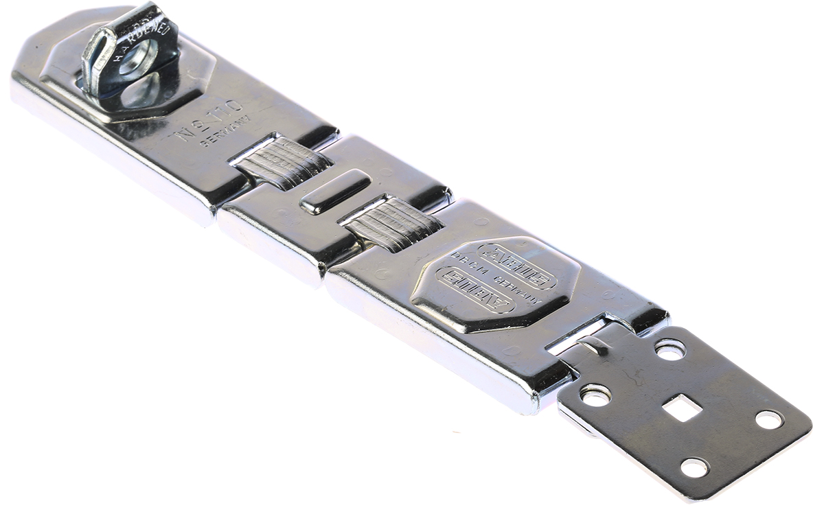 ABUS Steel Hasp & Staple, 195 x 45mm, 12.5mm