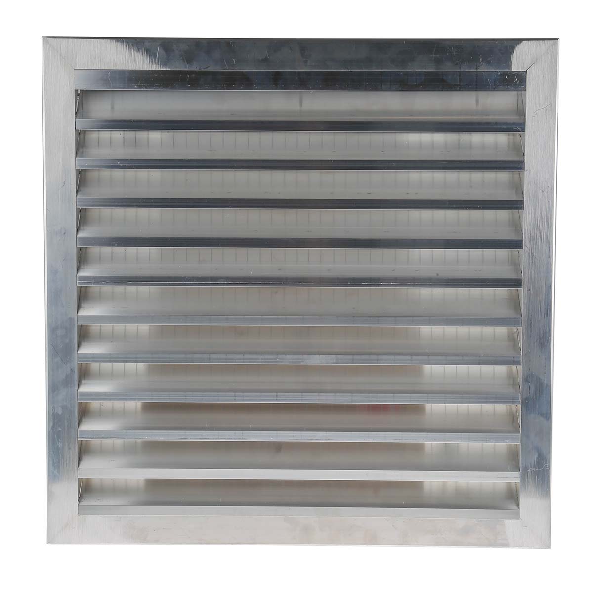 RS PRO Silver Aluminium Louvre, Parallel Slat, 501 x 501mm