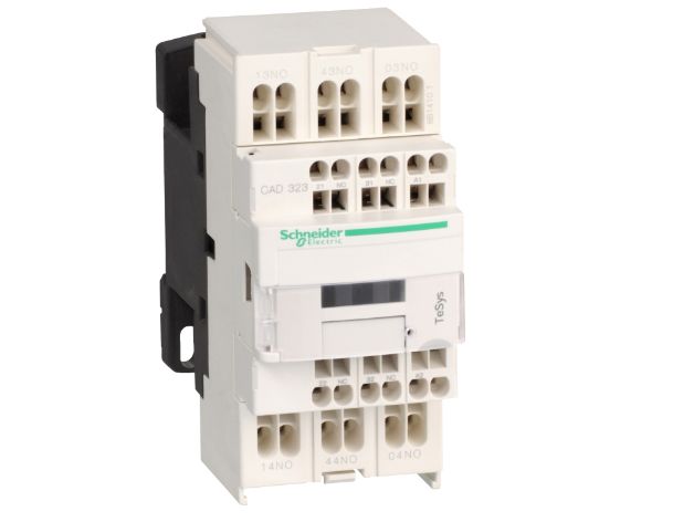 Schneider Electric Control Relay 3NO + 2NC, 10 A Contact Rating, 3PDT, TeSys