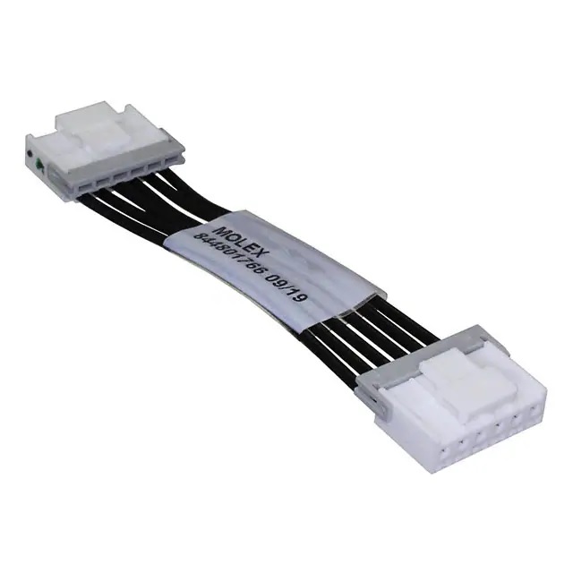 Molex 6 Way Female Mini-Lock to 6 Way Female Mini-Lock Wire to Board Cable, 300mm