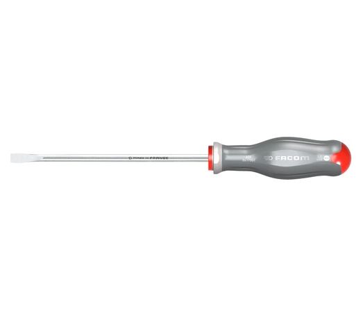 Facom Slotted  Screwdriver, 8 mm Tip, 175 mm Blade, 420 mm Overall