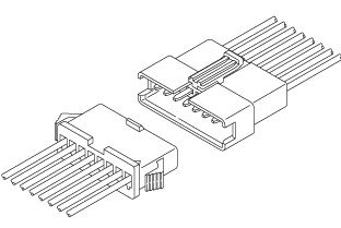 JST, SMP Female Connector Housing, 2.5mm Pitch, 2 Way, 1 Row