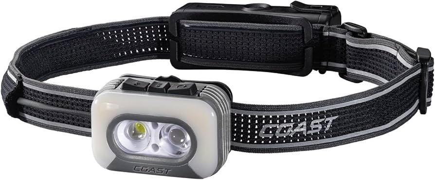 Coast LED RL35R Head Torch 1000 lm, 170 m Range