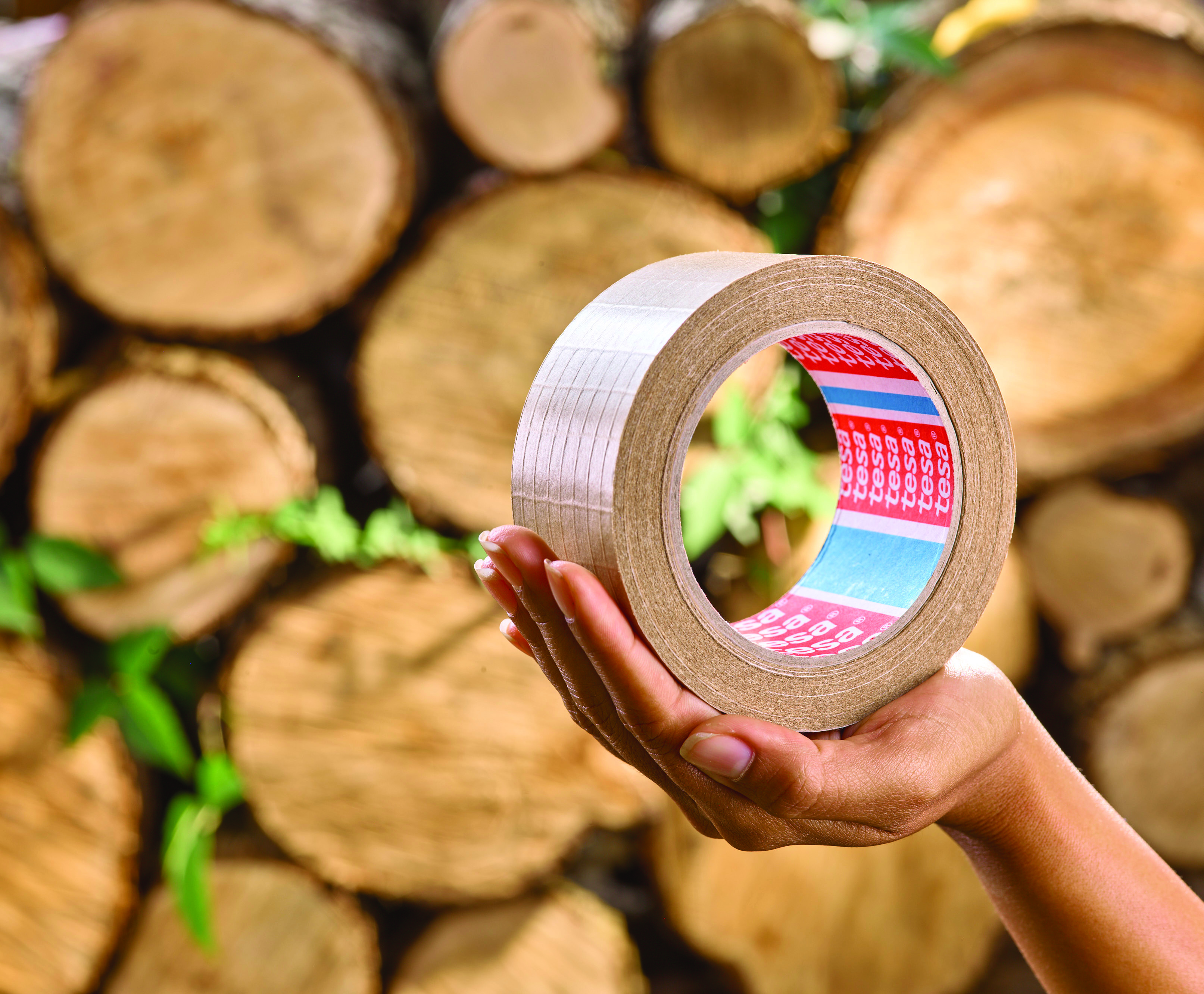 Tesa 60013 Brown Packing Tape, 25m x 50mm