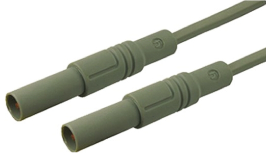 Hirschmann Test & Measurement, 32A, 1000V ac/dc, Grey, 1m Lead Length