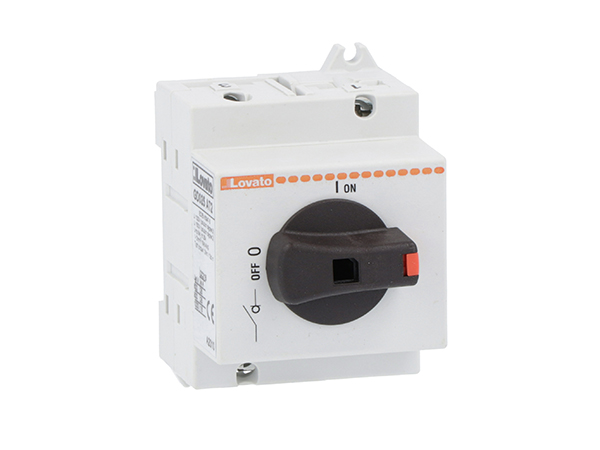 Lovato 2P Pole Isolator Switch - 25A Maximum Current
