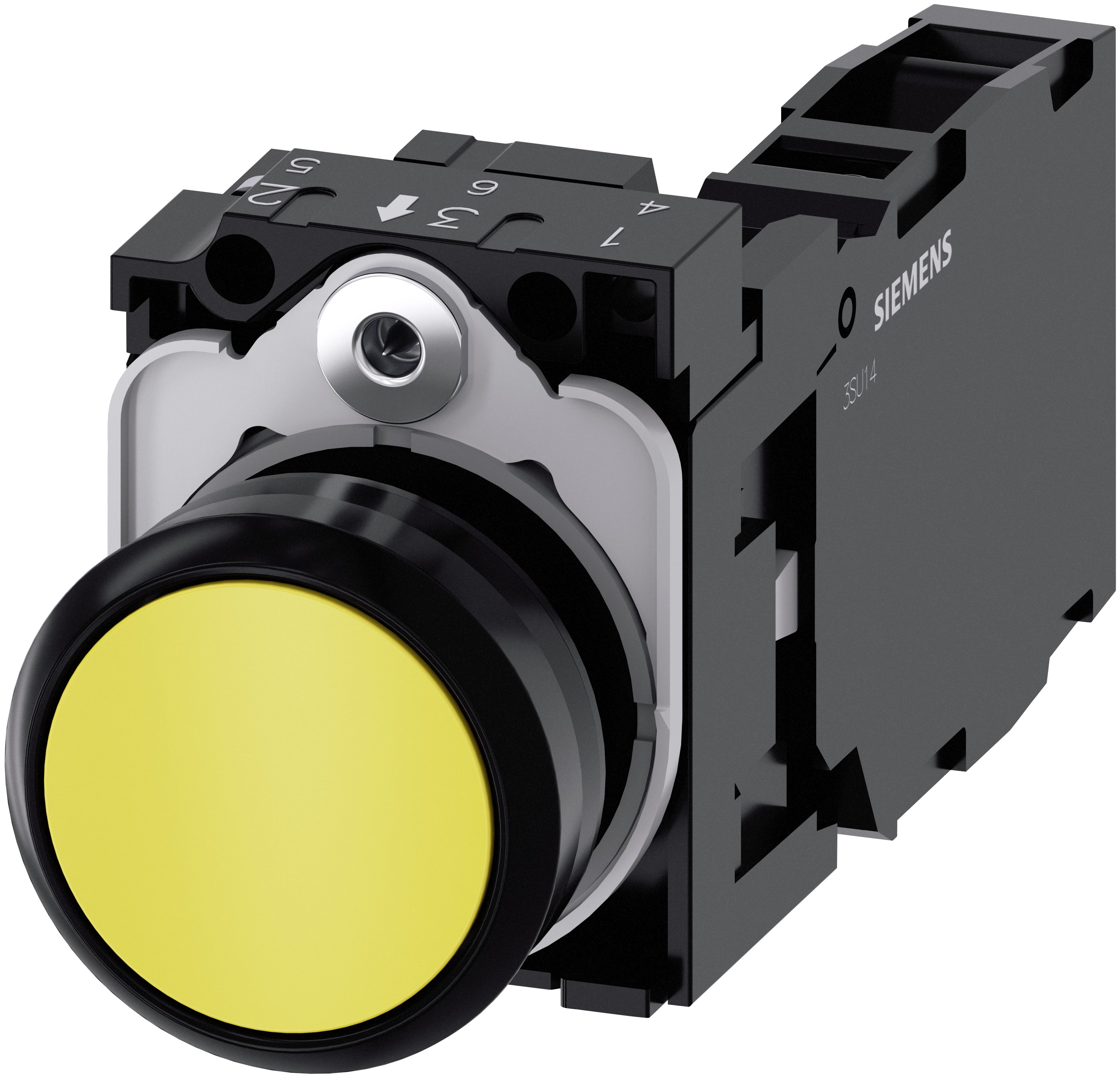 Siemens SIRIUS ACT 3SU11 Series Push Button, 22mm Cutout, SPDT