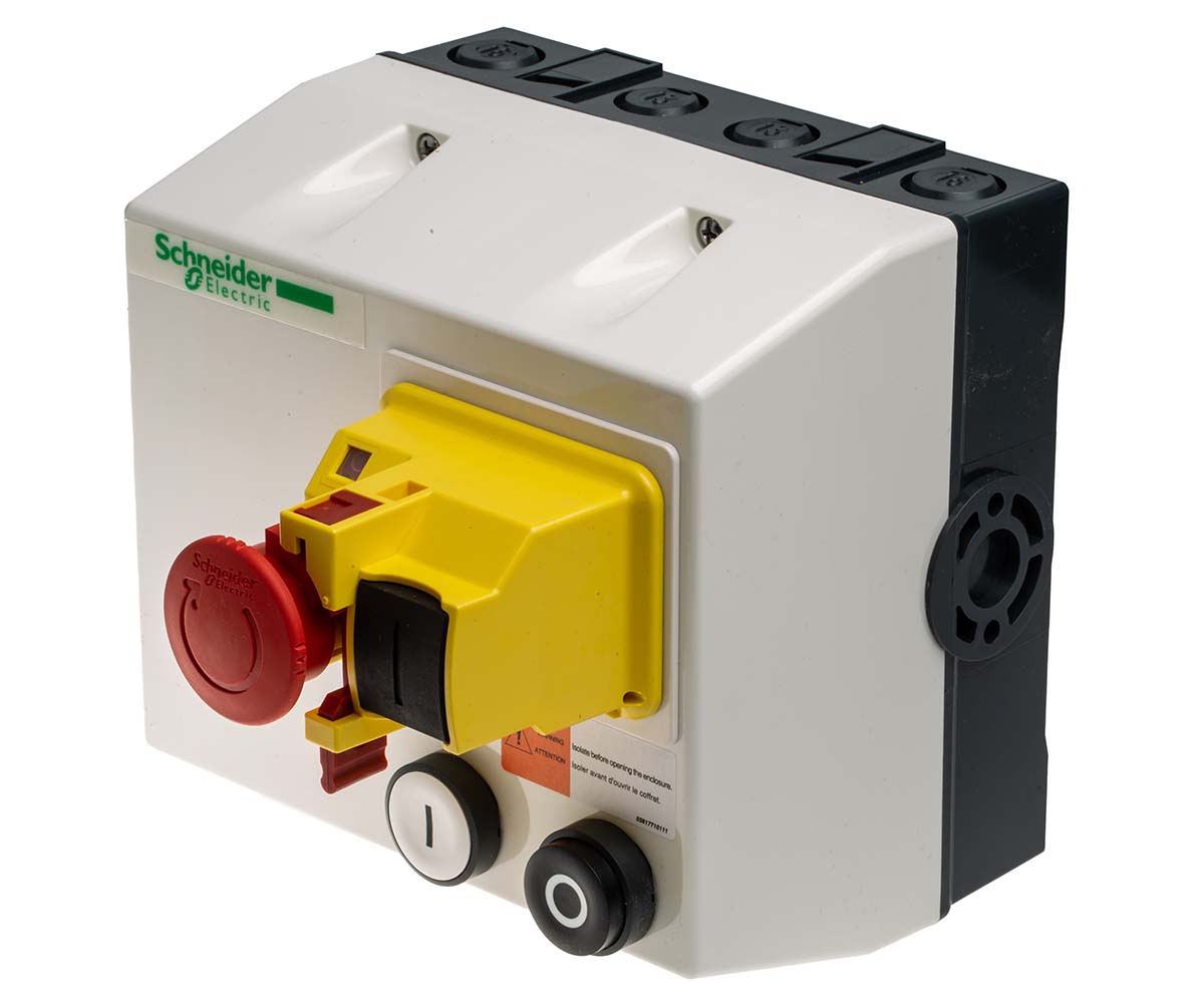 Schneider Electric TeSys DOL Starter, DOL, 0.55 kW, 440 V ac, 3 Phase, IP657