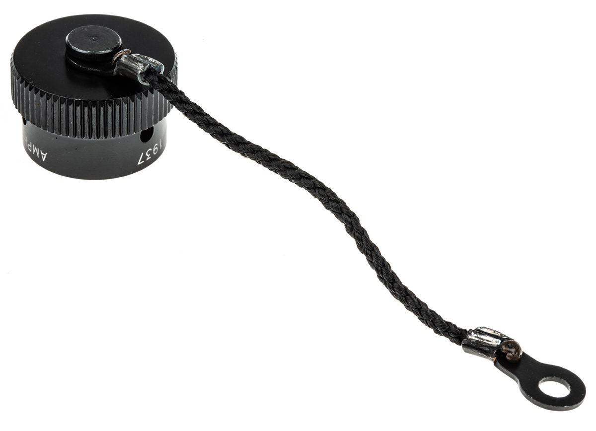 Amphenol Limited 62GB MIL-DTL-26482 Plug Dust Cap, Shell Size 10, with Zinc Cobalt Finish, Aluminium