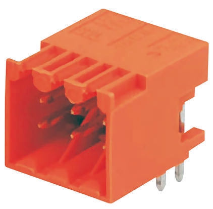 Weidmuller, 3.5mm Pitch, OMNIMATE S2L, 8 Way, Right Angle, Pluggable Terminal Block, Header, Through Hole, Solder