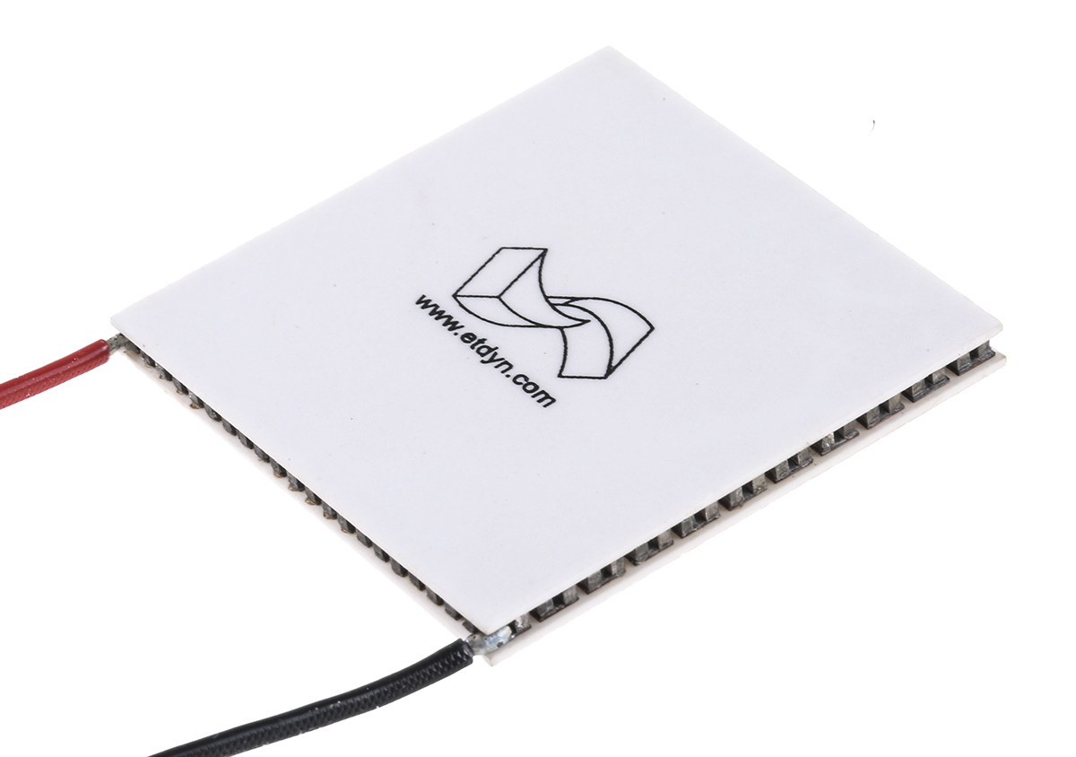European Thermodynamics Peltier Module, 9.32W, 1.47A, 15.4V, 40 x 40mm
