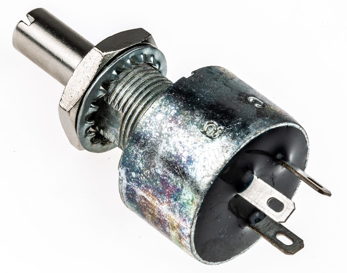 Vishay PE30 2.2kΩ Rotary Potentiometer 1-Gang Panel Mount, PE30L0FL222KAB